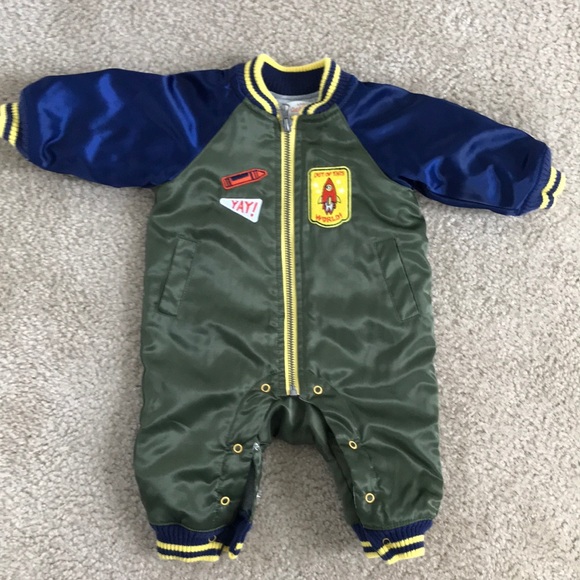 Cat & Jack Other - Baby Flight Suit Outerwear (sooooo cute!!) 0-3 🚀 Cat & Jack Other - Baby Flight Suit Outerwear (sooooo cute!!) 0-3 🚀